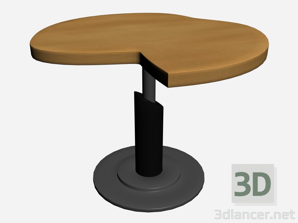 modello 3D Caffè tavolo Le lune 1 - anteprima