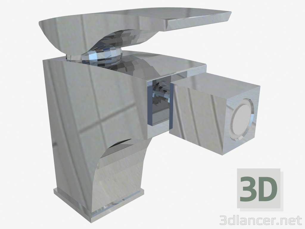 modello 3D Miscelatore per bidet Minimal (BQM 031M) - anteprima
