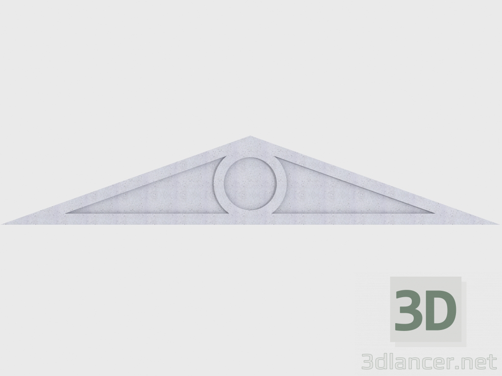 3D modeli Timpanyum (OT224D) - önizleme