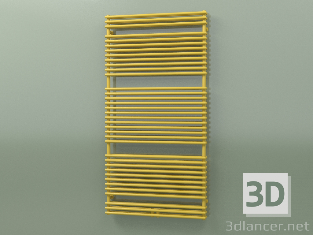 3D modeli Isıtmalı havlu askısı - Apia (1764 x 900, RAL - 1012) - önizleme