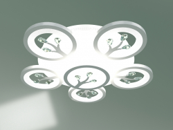 Ceiling LED chandelier Albero 90142-6 (white)