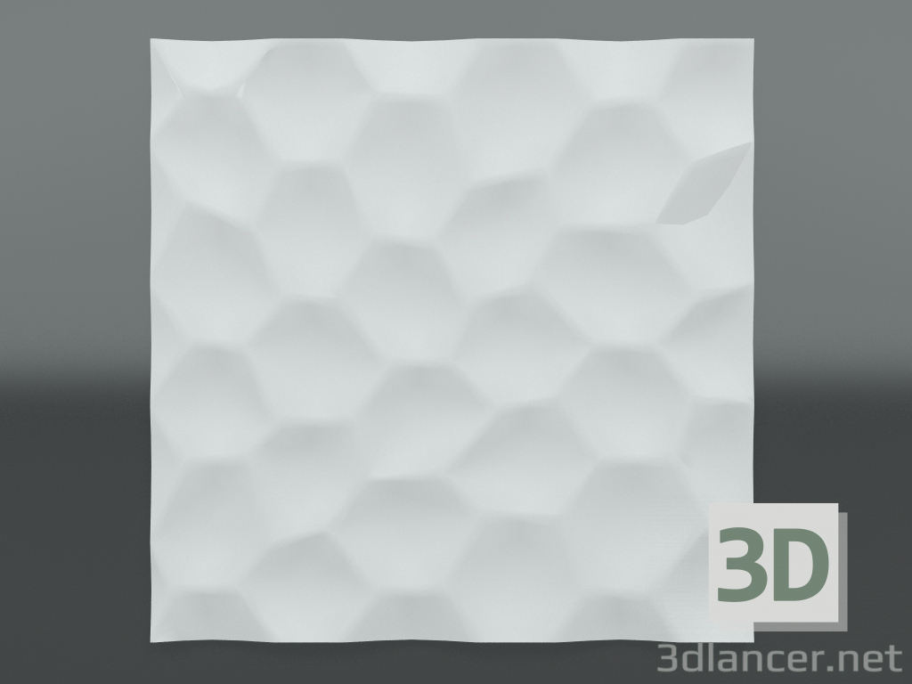 3D modeli Alçı 3d paneli Z-308 - önizleme