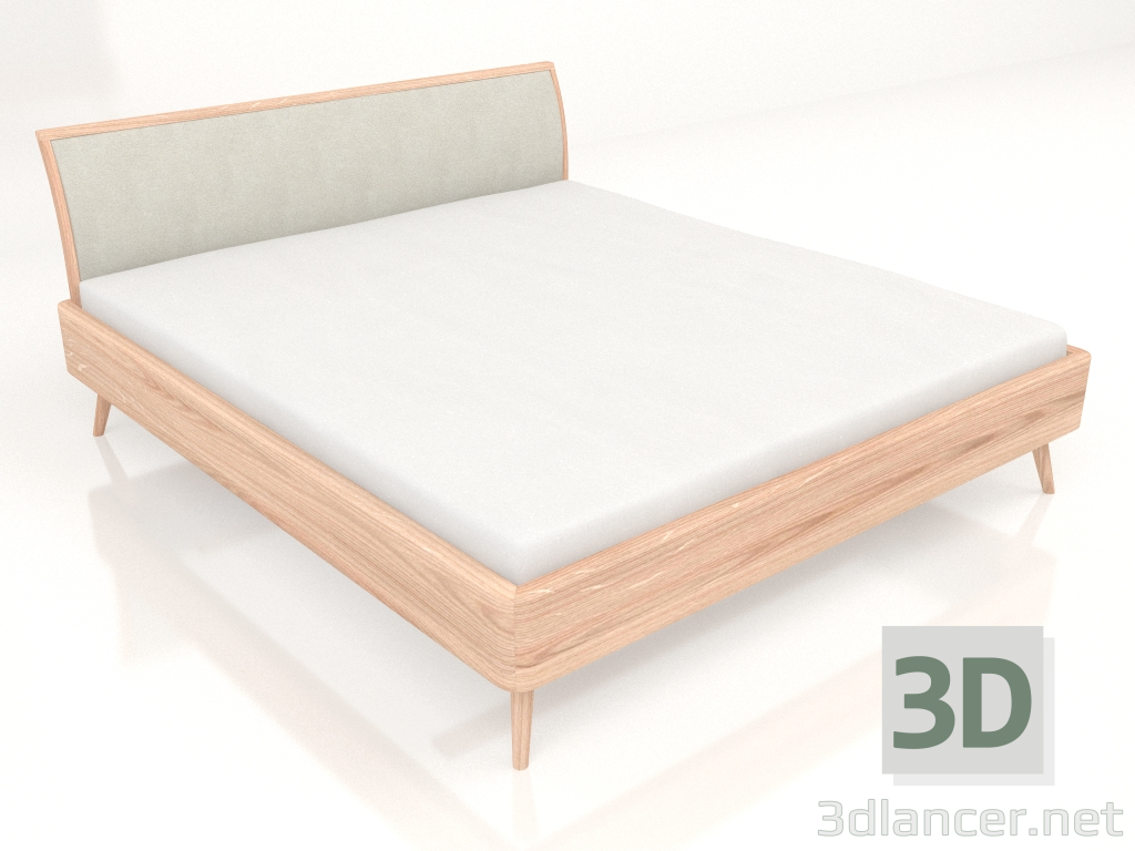 3D modeli Çift kişilik yatak Ena 180x200 - önizleme