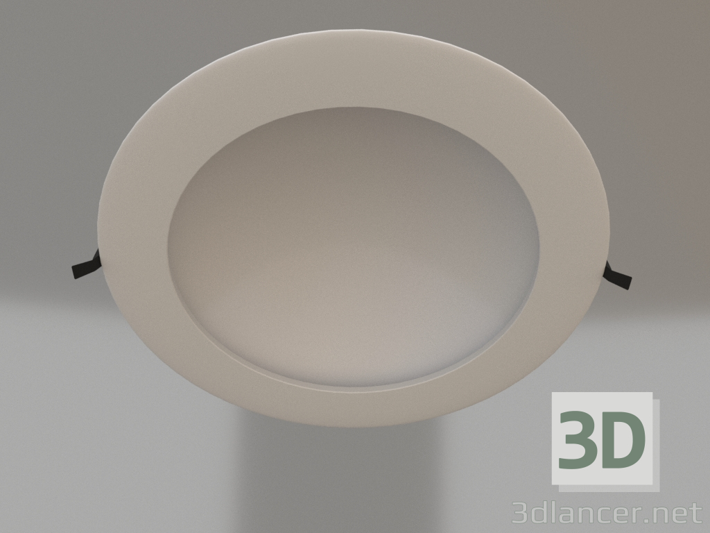 modèle 3D Luminaire encastré (C0049) - preview