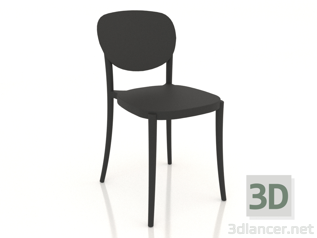 3D Modell Stuhl (BAK348b) - Vorschau