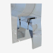 modèle 3D Mitigeur de douche caché sans interrupteur sur la douche Minimal (BQM 044L) - preview