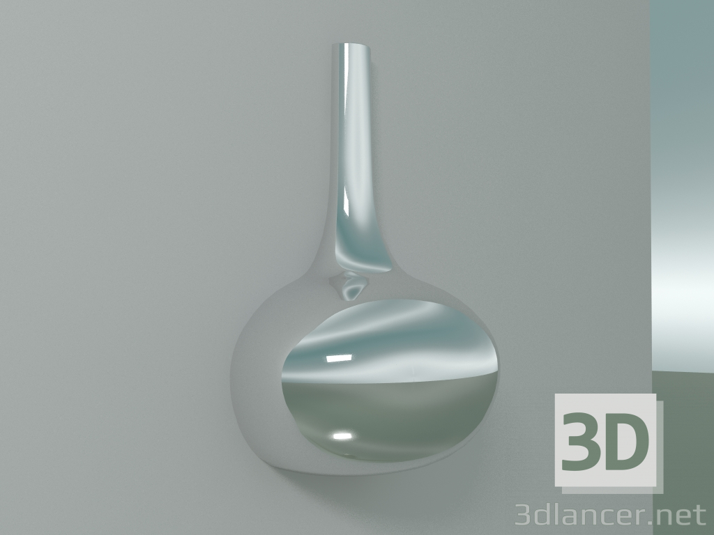 3D Modell Vase Chimney Fifty (Platin) - Vorschau