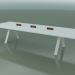 3D Modell Tisch mit Büroarbeitsplatte 5009 (H 74 - 360 x 120 cm, F01, Zusammensetzung 1) - Vorschau
