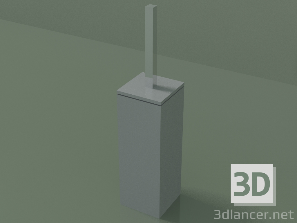 modello 3D Porta scopino (90U06001, Silver Grey C35) - anteprima