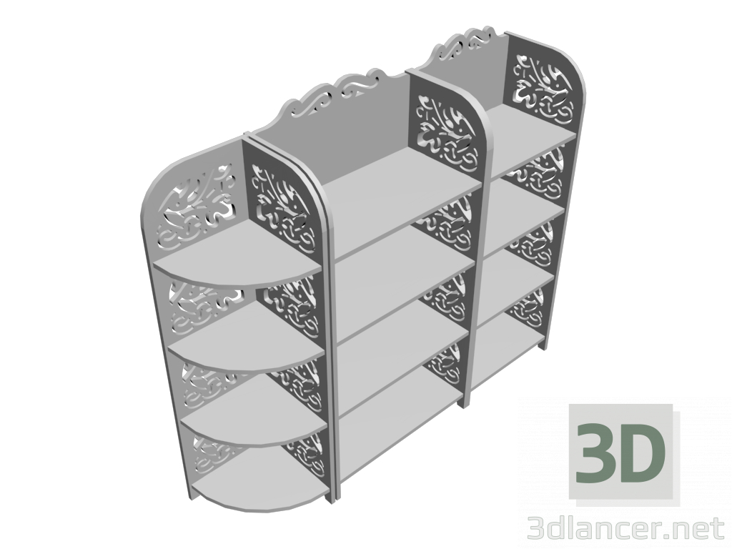 3d model Shelving - preview 3d model Shelving - preview