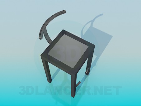 Modelo 3d Cadeira de Nouveau - preview