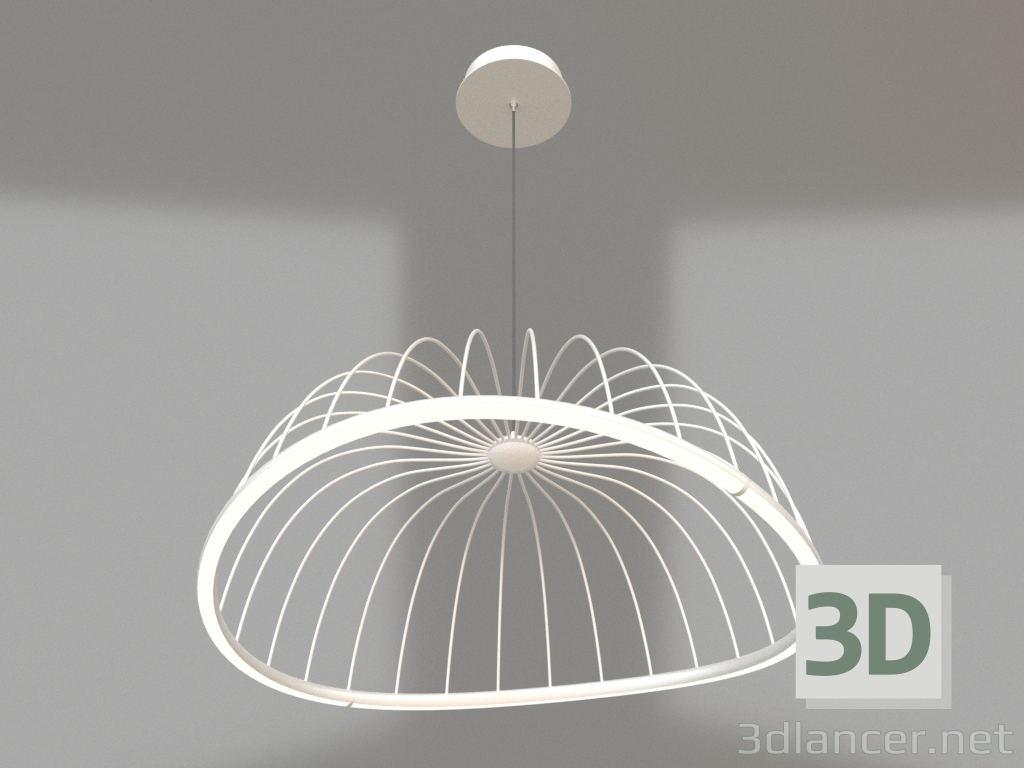 3d model Hanging chandelier (6680) - preview