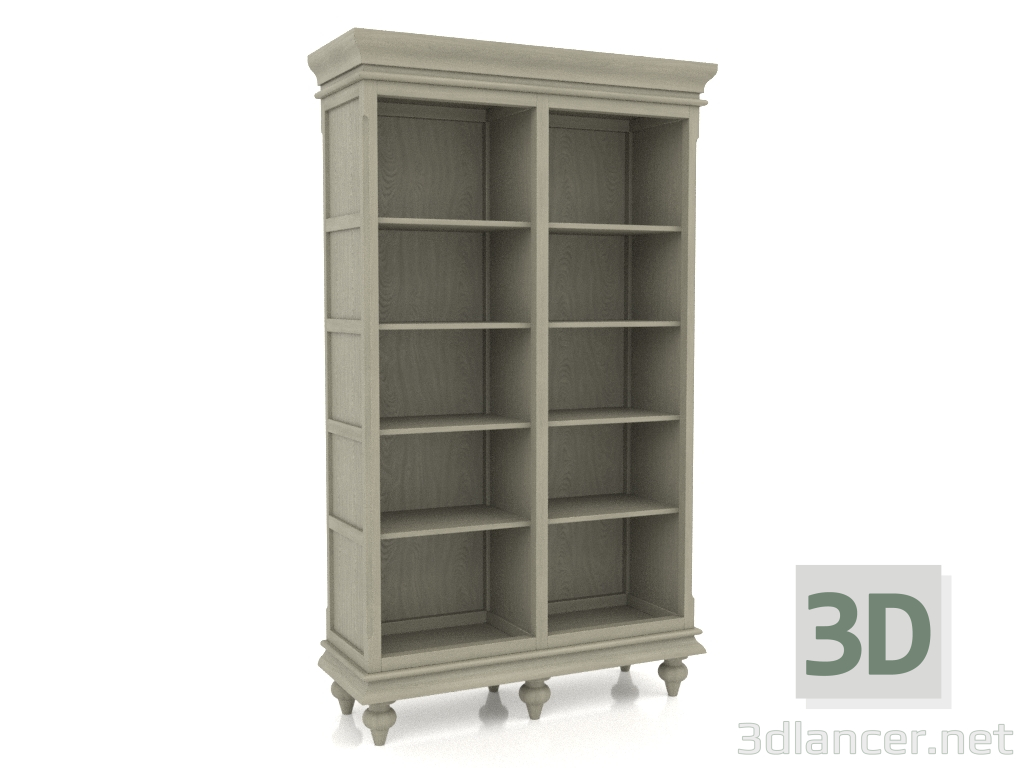 3d model Estante (2 secciones) - vista previa