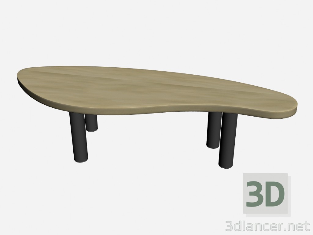 modèle 3D Table basse Le lune 3 - preview