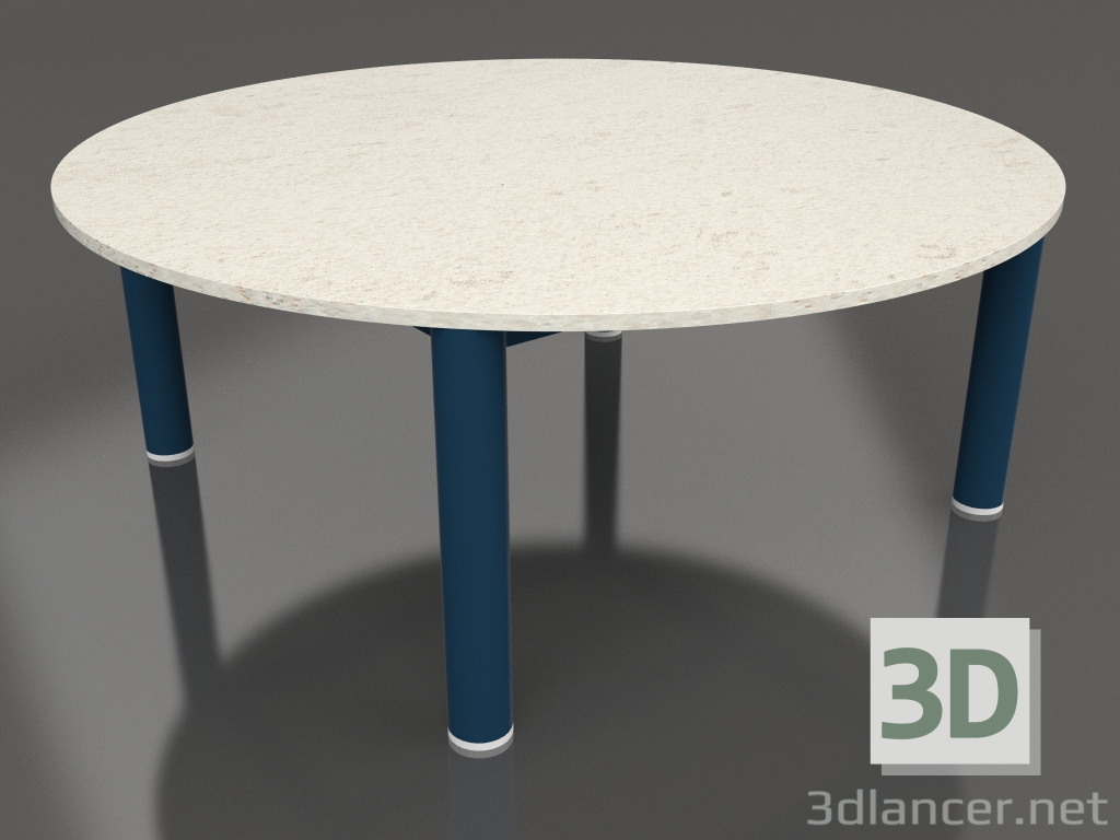 3d model Coffee table D 90 (Grey blue, DEKTON Danae) - preview