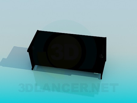 3d model Computer desk - preview 3d model Computer desk - preview