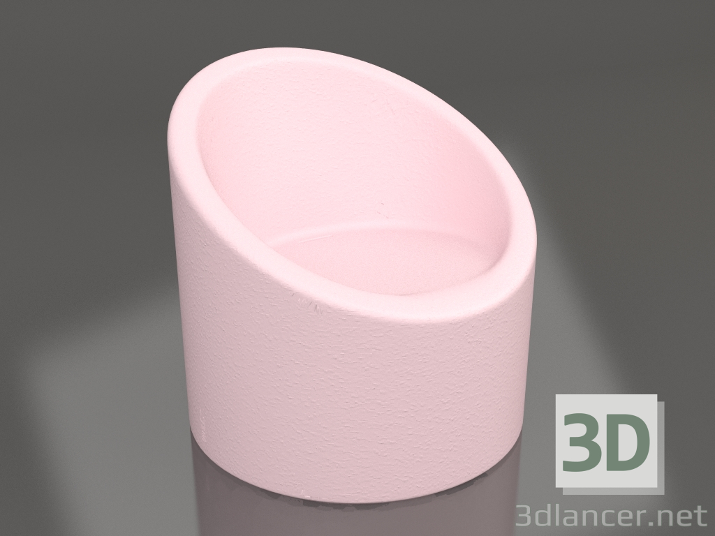 3D Modell Stuhl (Rosa) - Vorschau