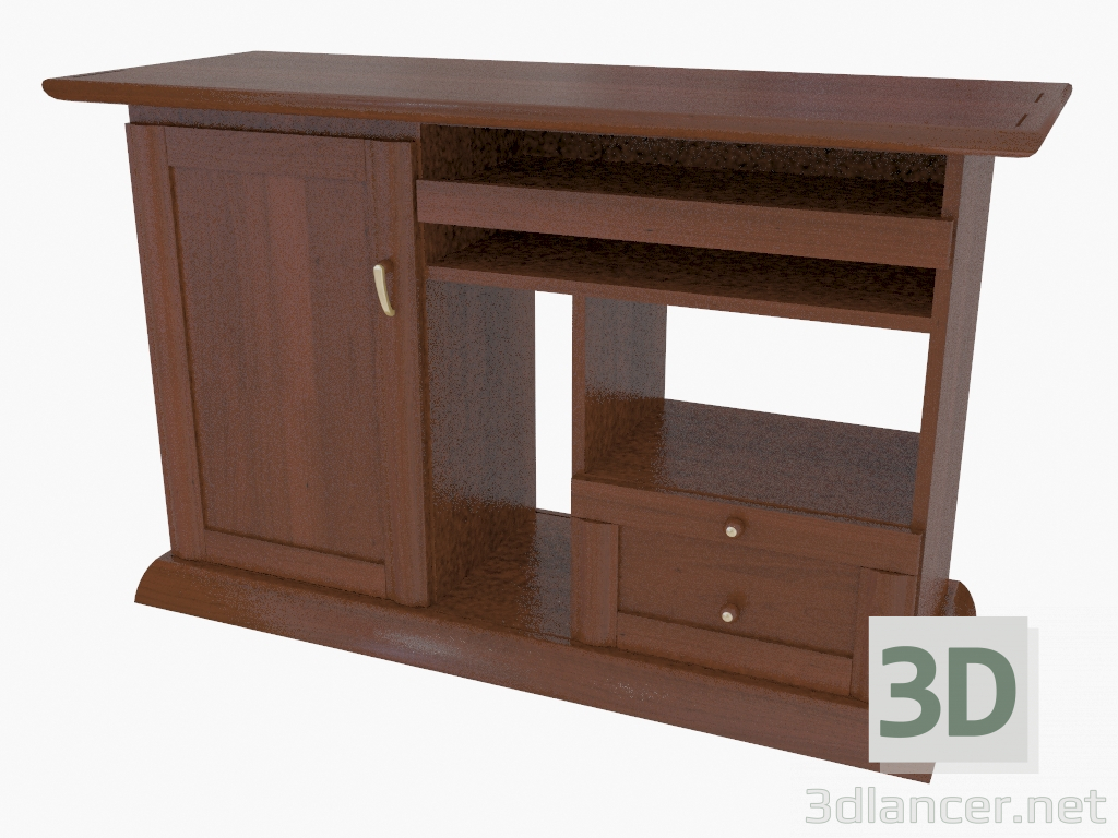 modello 3D La segretaria per il gabinetto (243-30) - anteprima