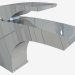 modello 3D Miscelatore lavabo Minimal (BQM 021M) - anteprima