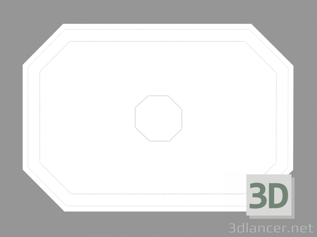 3d model Ceiling outlet R327 - preview