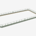3d model Hockey court (plastic, grid around the perimeter of 40x20) (7932) - preview