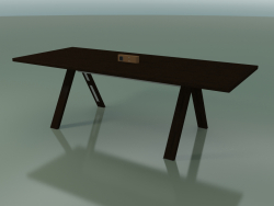 कार्यालय के साथ टेबल वर्कटॉप 5032 (एच 74 - 240 x 98 सेमी, वेंज, रचना 1)