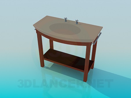 3d model Wash stand - preview 3d model Wash stand - preview