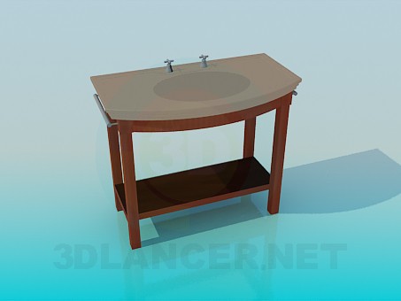 3d model Wash stand - preview 3d model Wash stand - preview