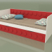 3 डी मॉडल किशोरों के लिए 1 दराज के साथ सोफा बेड (मिर्च) - पूर्वावलोकन