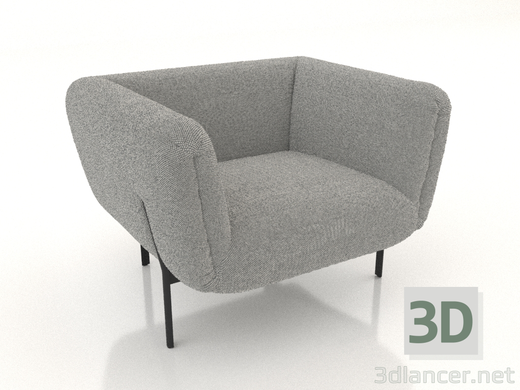 3d model Armchair (option 2) - preview