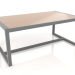 modèle 3D Table à manger avec plateau en verre 179 (Anthracite) - preview
