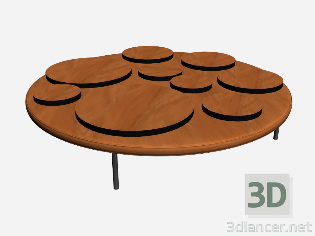 3 डी मॉडल कॉफी टेबल Notus - पूर्वावलोकन