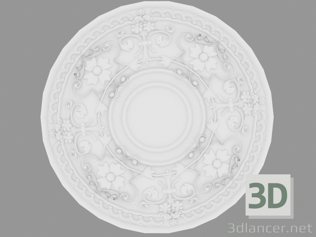 3d model Ceiling outlet R335 - preview