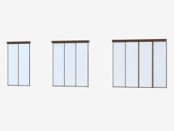Interroom partition of A5 (bronza white)