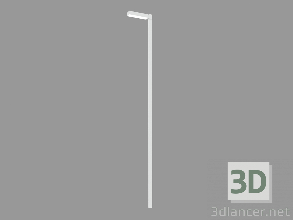 3D Modell Straßenlampe PARK POST TOP LUMINAIRE MIT Ø 76mm ZAPFENANBAU (S7140N) - Vorschau