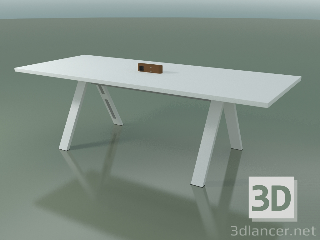 3D Modell Tisch mit Büroarbeitsplatte 5032 (H 74 - 240 x 98 cm, F01, Zusammensetzung 1) - Vorschau