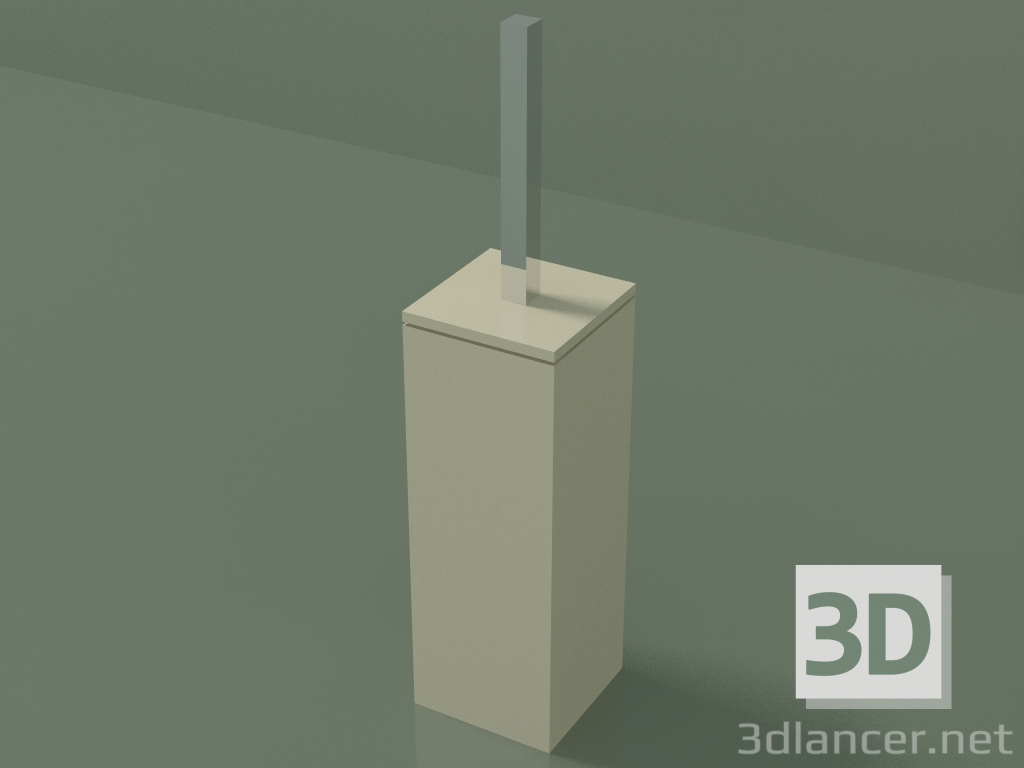 3D Modell Toilettenbürstenhalter (90U06001, Knochen C39) - Vorschau