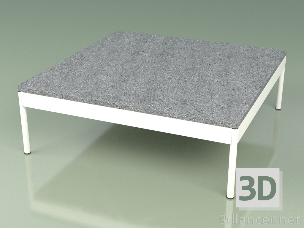 3D Modell Couchtisch 351 (Metal Milk, Luna Stone) - Vorschau