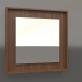 modello 3D Specchio ZL 18 (400x400, legno marrone chiaro) - anteprima