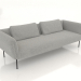 3d model 3-seater sofa (option 1) - preview