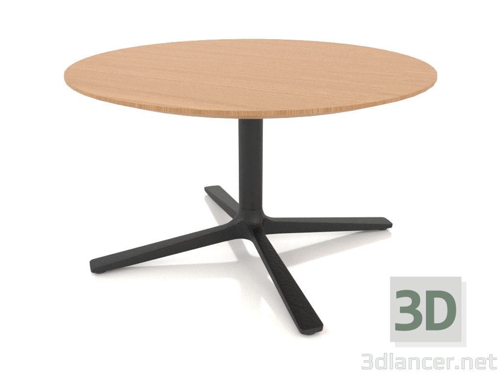 3D Modell Der Tisch ist niedrig d70 h40 - Vorschau