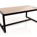 3d модель Обеденный стол со стеклянной столешницей 179 (Black) – превью