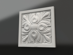 Decorative plaster element DE 029 1 (125x125x23)