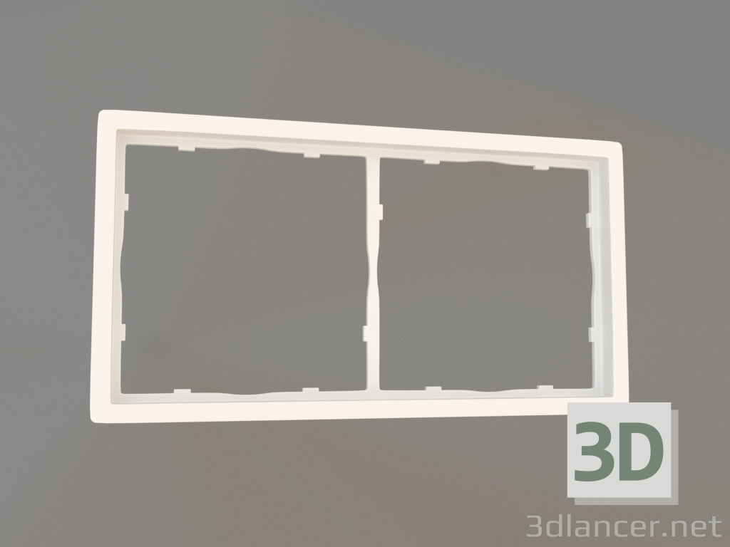 3d model Frame 2 (matte white, DA21233) R98 - preview