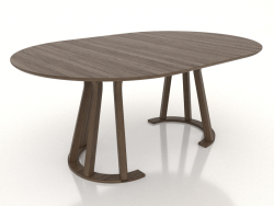 Tavolo da pranzo TRANSFORM 1800x1200 mm (frassino noce chiaro)