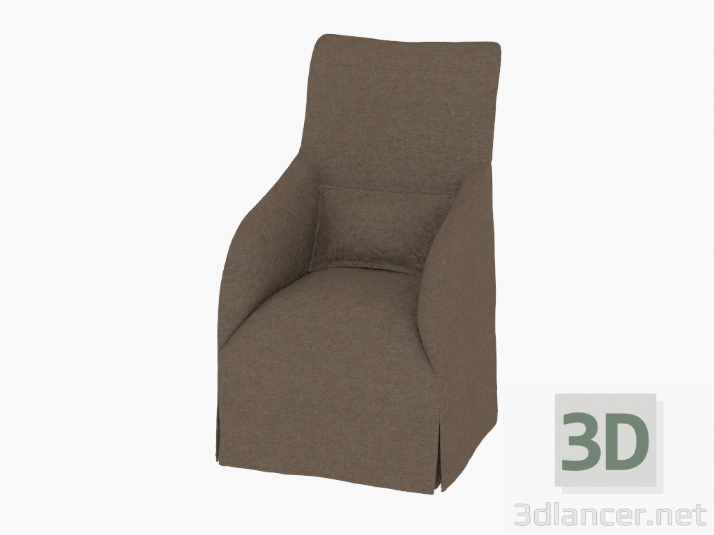 3d model Dining chair FLANDIA ARM CHAIR (8826.1004.A008) - preview