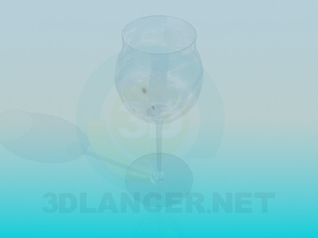modelo 3D Copa de vino - escuchar modelo 3D Copa de vino - escuchar