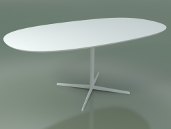 Oval table 0793 (H 74 - 100x182 cm, F01, V12)