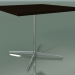 modèle 3D Table carrée 5567 (H 74 - 90x90 cm, Wengé, LU1) - preview