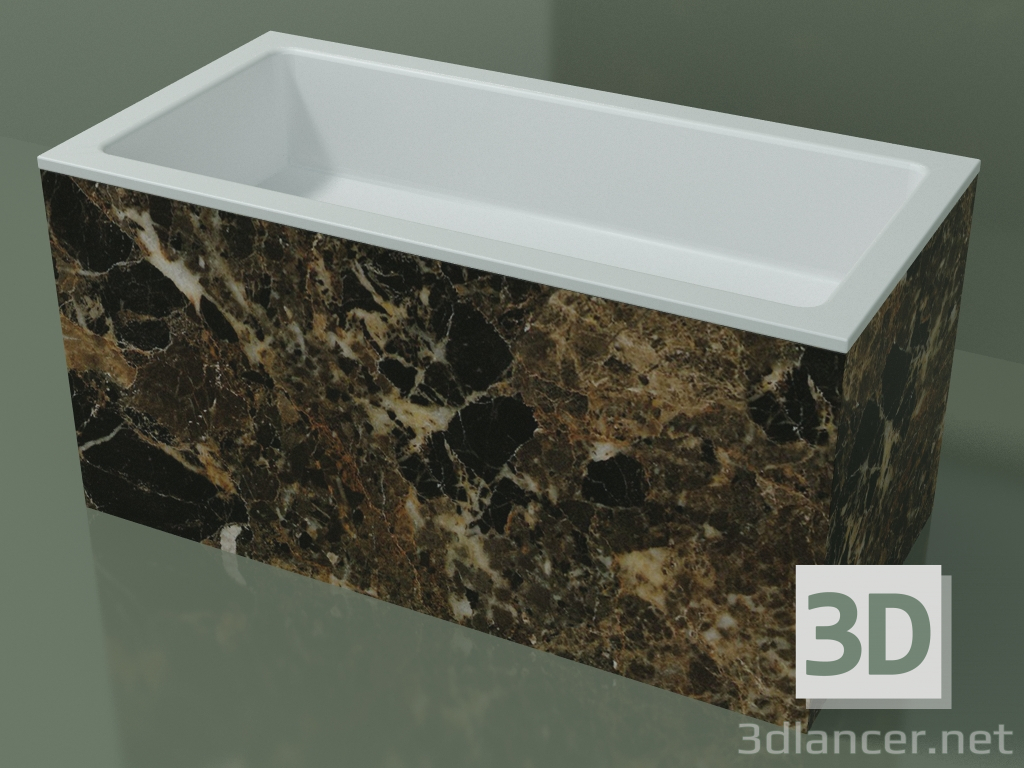 3D modeli Tezgah üstü lavabo (01R142101, Emperador M06, L 72, P 36, H 36 cm) - önizleme